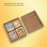 Lord Krishna Raas Collection Gift Pack of 4 Ayurvedic Soaps