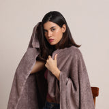 Mud Brown Bamboo Silk Towel