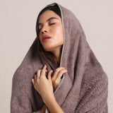 Mud Brown Bamboo Silk Towel