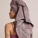 Mud Brown Bamboo Silk Towel