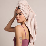 Pearl Dust Ivory Bamboo Silk Towel