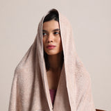 Pearl Dust Ivory Bamboo Silk Towel