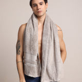 Sand Dune Beige Bamboo Silk Towel