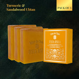 Turmeric & Sandalwood Ubtan Pack of 3