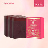 Rose Valley Pack of 3 Herbal Soaps