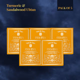Turmeric & Sandalwood Ubtan Pack of 5