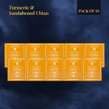 Turmeric & Sandalwood Ubtan Pack of 10