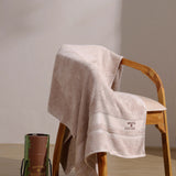 Pearl Dust Ivory Bamboo Silk Towel