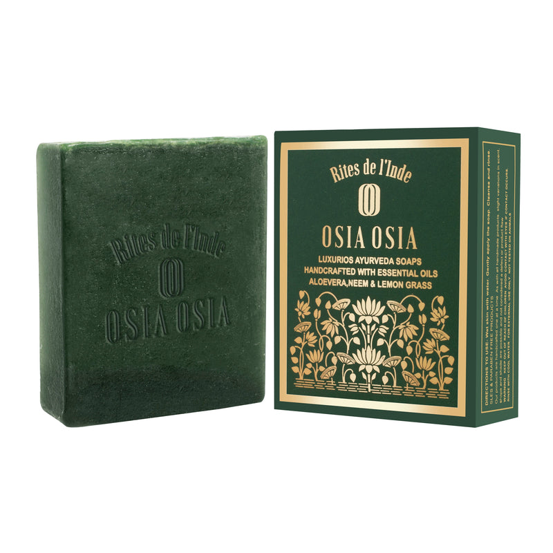 LEMONGRASS & ALOE VERA Herbal Soap | Antioxidant & Age-Defying Formula | 100% Handmade Soap