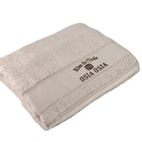 Pearl Dust Ivory Bamboo Silk Towel