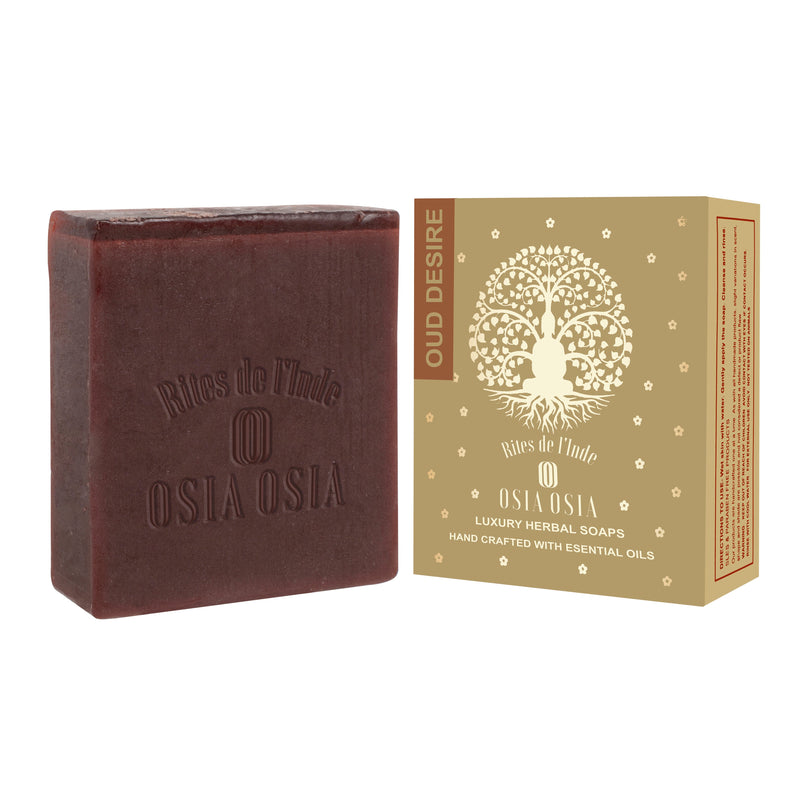 OUD DESIRE Ayurvedic Soap | Age-Defying & Antibacterial Bar | 100% Handmade Soap