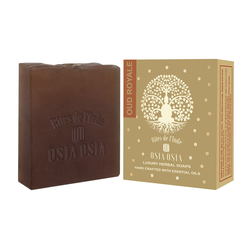 OUD ROYALE Ayurvedic Soap | Opulent Aroma & Antioxidant Formula | 100% Ayurvedic Soap