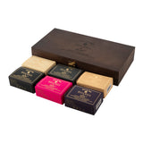 Wooden Pack of 6 Herbal Soaps