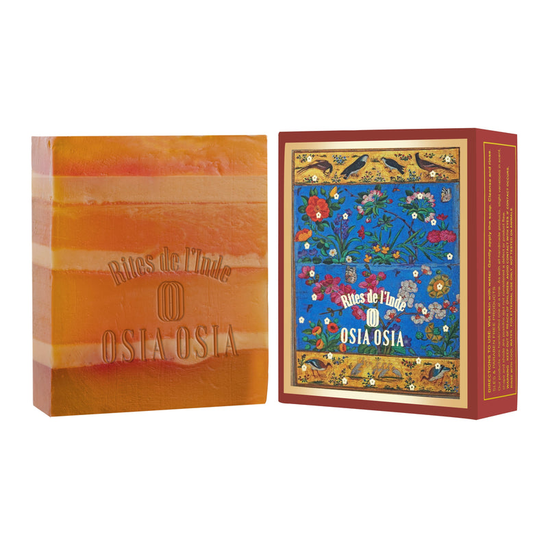 SAFFRON KUMKUMADI Ayurvedic Soap | Illuminating & Anti-Aging Elixir | 100% Handmade Soap