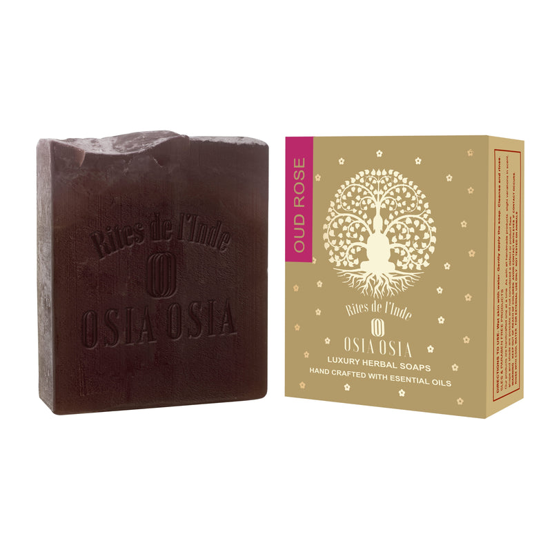 OUD ROSE Ayurvedic Soap | Age-Defying & Seductive Aroma | 100% Handmade Soap