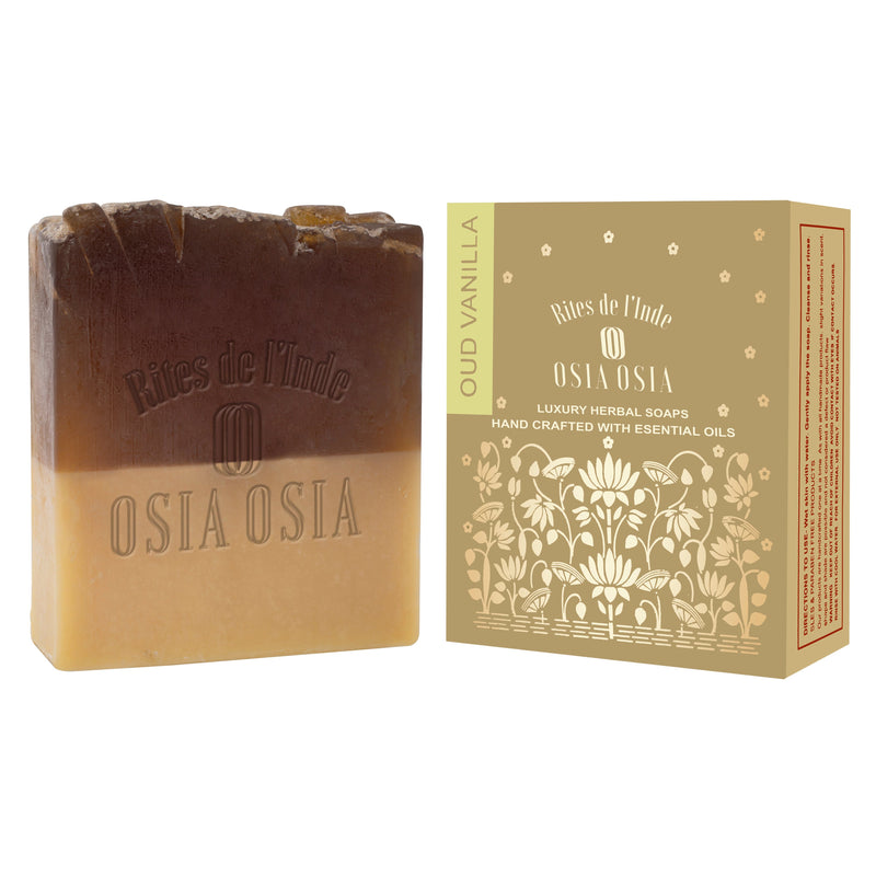 OUD VANILLA Ayurvedic Soap | Age-Defying & Collagen Boosting Bar | 100% Handmade Soap