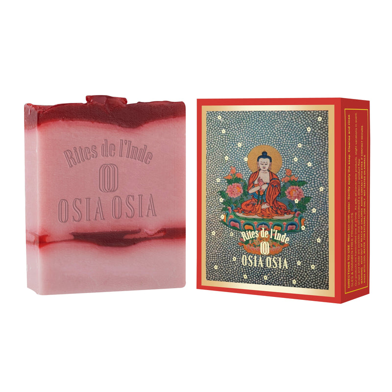 ROSE GERANIUM Ayurvedic Soap | Toning & Brightening Formula | 100% Handmade Soap